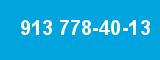 913 778-40-13